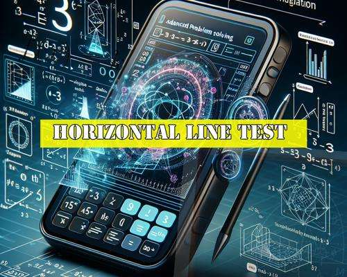 اختبار الخط الأفقي