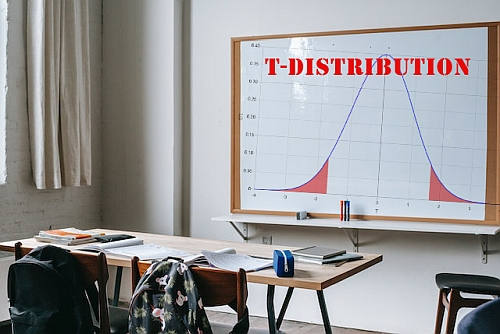 T-distribution for paired samples